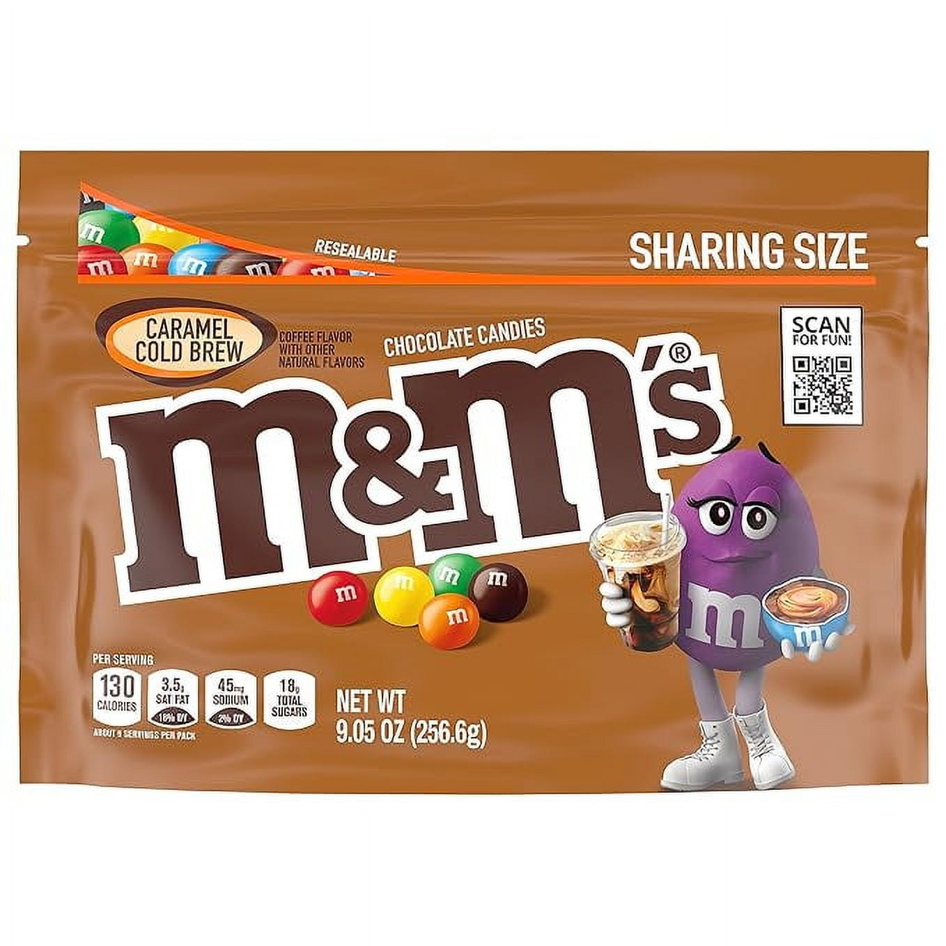 M&M'S CARAMEL COLD BREW STAND UP POUCH 9.05 - Walmart.com