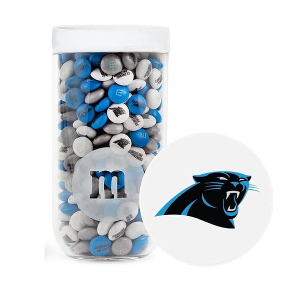 M&M'S Carolina Panthers NFL Chocolate Candy Gift Jar, 12.7oz