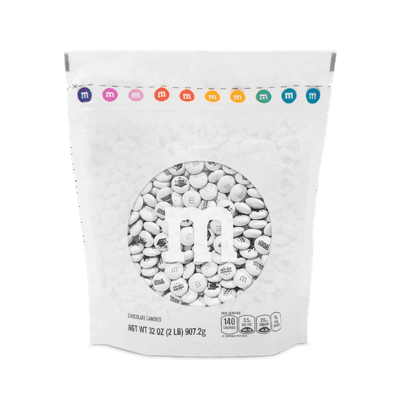 M&M'S Class of 2025 Graduation Milk Chocolate Candy, 2lb Resealable Bulk Bag