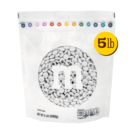 M&M'S Class of 2026 Graduation Milk Chocolate Candy, 5lb Resealable Bulk Bag