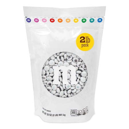 M&M'S Class of 2027 Graduation Milk Chocolate Candy, 2lb Resealable Bulk Bag
