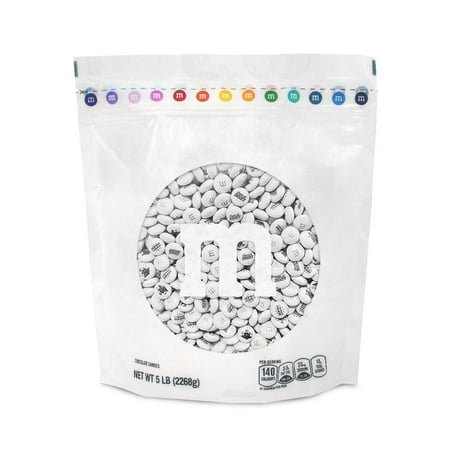 M&M'S Class of 2027 Graduation Milk Chocolate Candy, 5lb Resealable Bulk Bag
