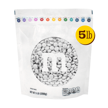 M&M'S Class of 2028 Graduation Milk Chocolate Candy, 5lb Resealable Bulk Bag