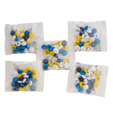 M&M'S Hanukkah Milk Chocolate Candy, Party Favor Packs, Set of 30