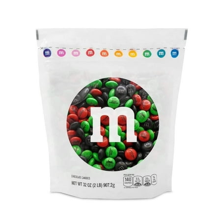 M&M'S Kwanzaa Milk Chocolate Candy, 2lb Resealable Bulk Bag