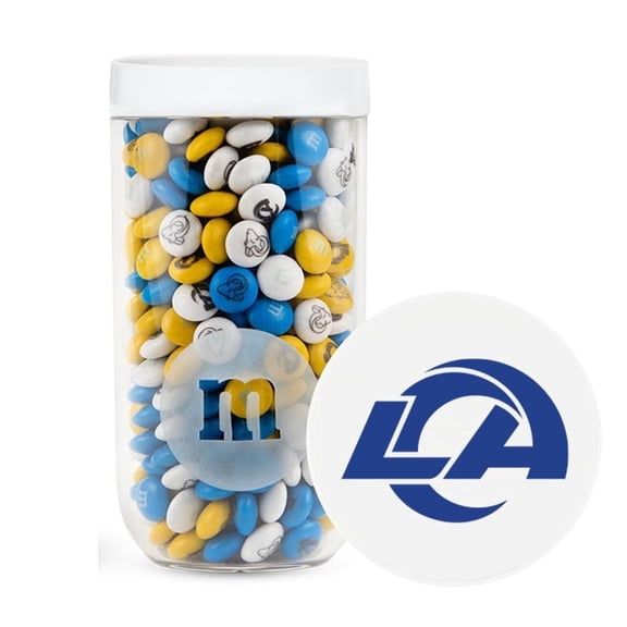 M&M'S Los Angeles Rams NFL Chocolate Candy Gift Jar, 12.7 oz