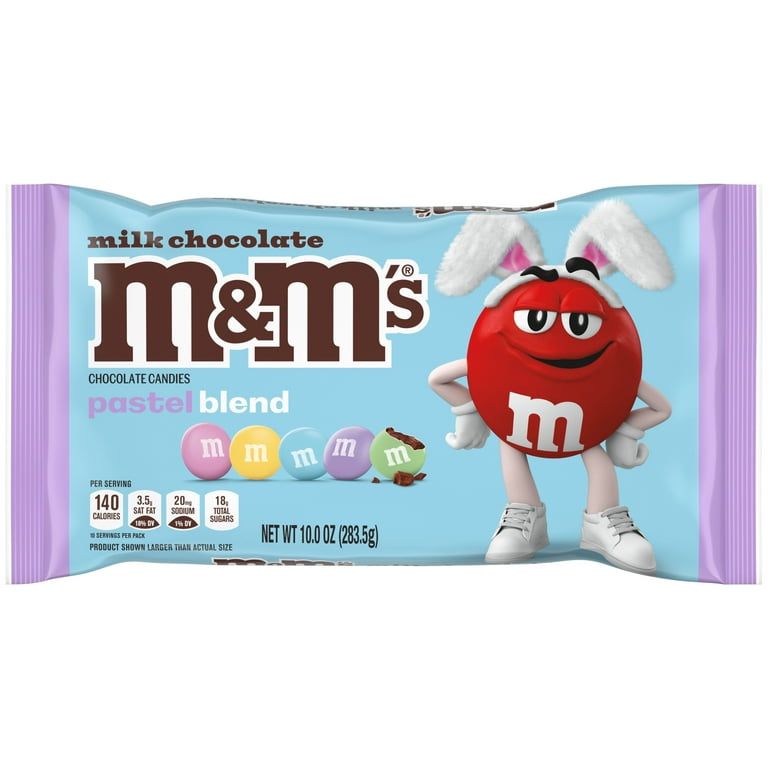Peanut M&M's Milk Chocolate Candy - Dark Blue: 10-Ounce Bag
