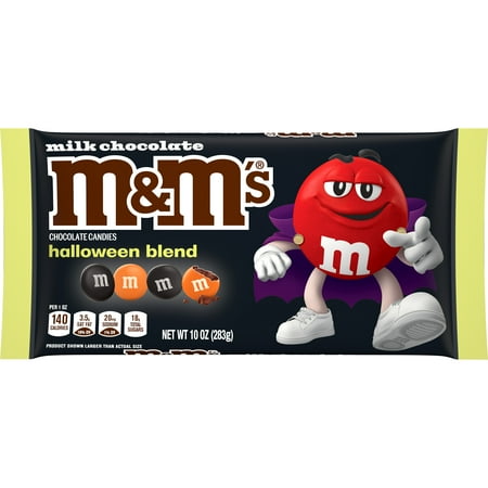M&M's Halloween Blend Milk Chocolate Halloween Candy Bag - 10 oz