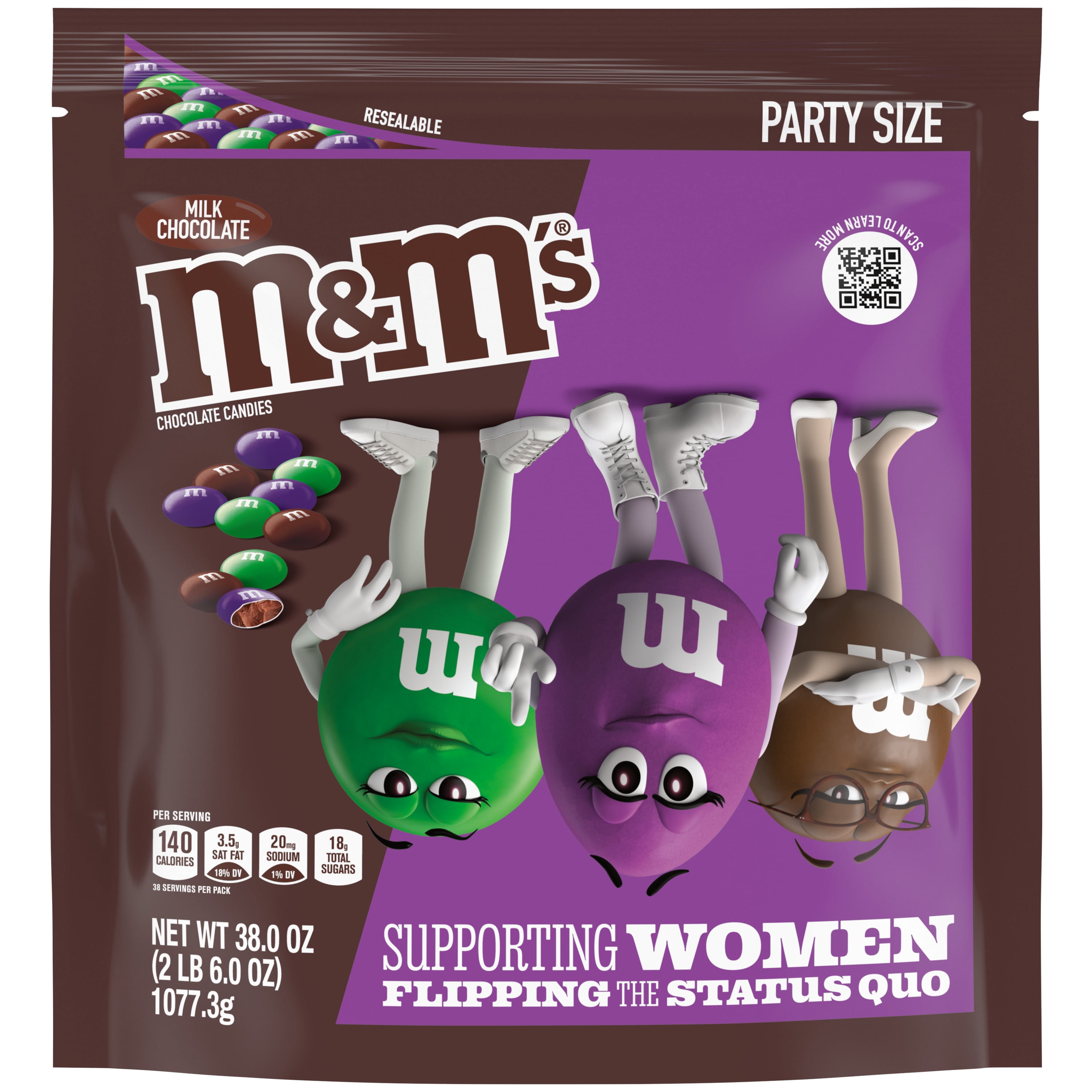 M&M'S Milk Chocolate Share Size Purple Moment 3.14oz – M&M'S® Halloween  Rescue Squad