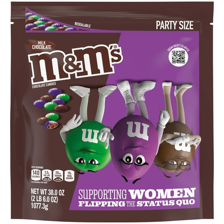 M&M's Milk Chocolate Bites Pouch Bag