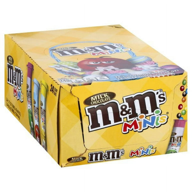M&M's Minis Milk Chocolate Candy - 1.77 oz Mega Tube - DroneUp Delivery