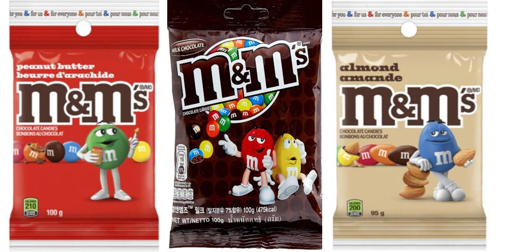 M&M'S MIX Chocolate Candies, Snacking Bag,MIX 295G 3 PACK
