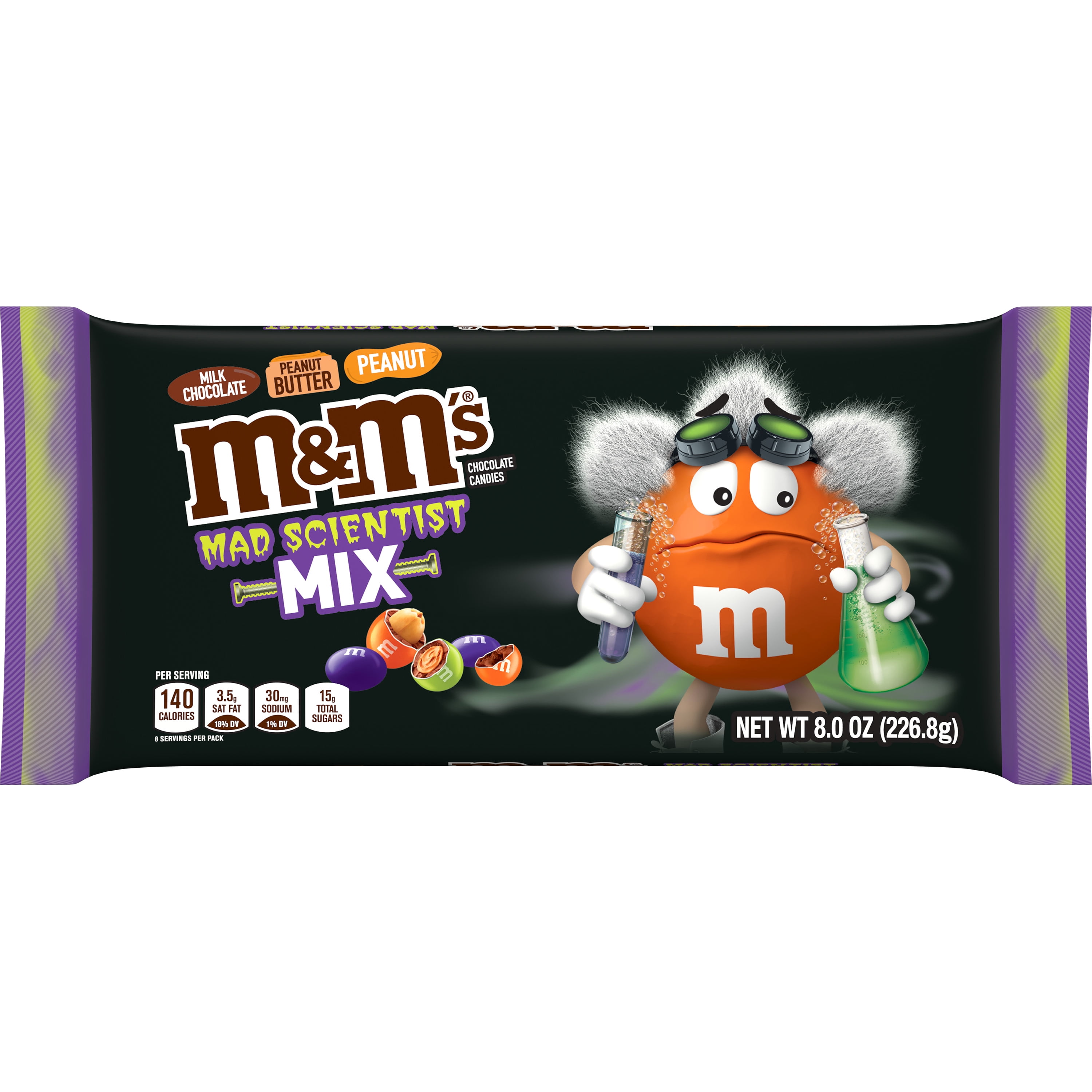  M&M'S Peanut Butter Ghoul's Mix Chocolate Halloween