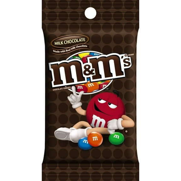 M&M'S Milk Chocolate Candy 5.3 oz. Bag 12/Pack (MMM01731)