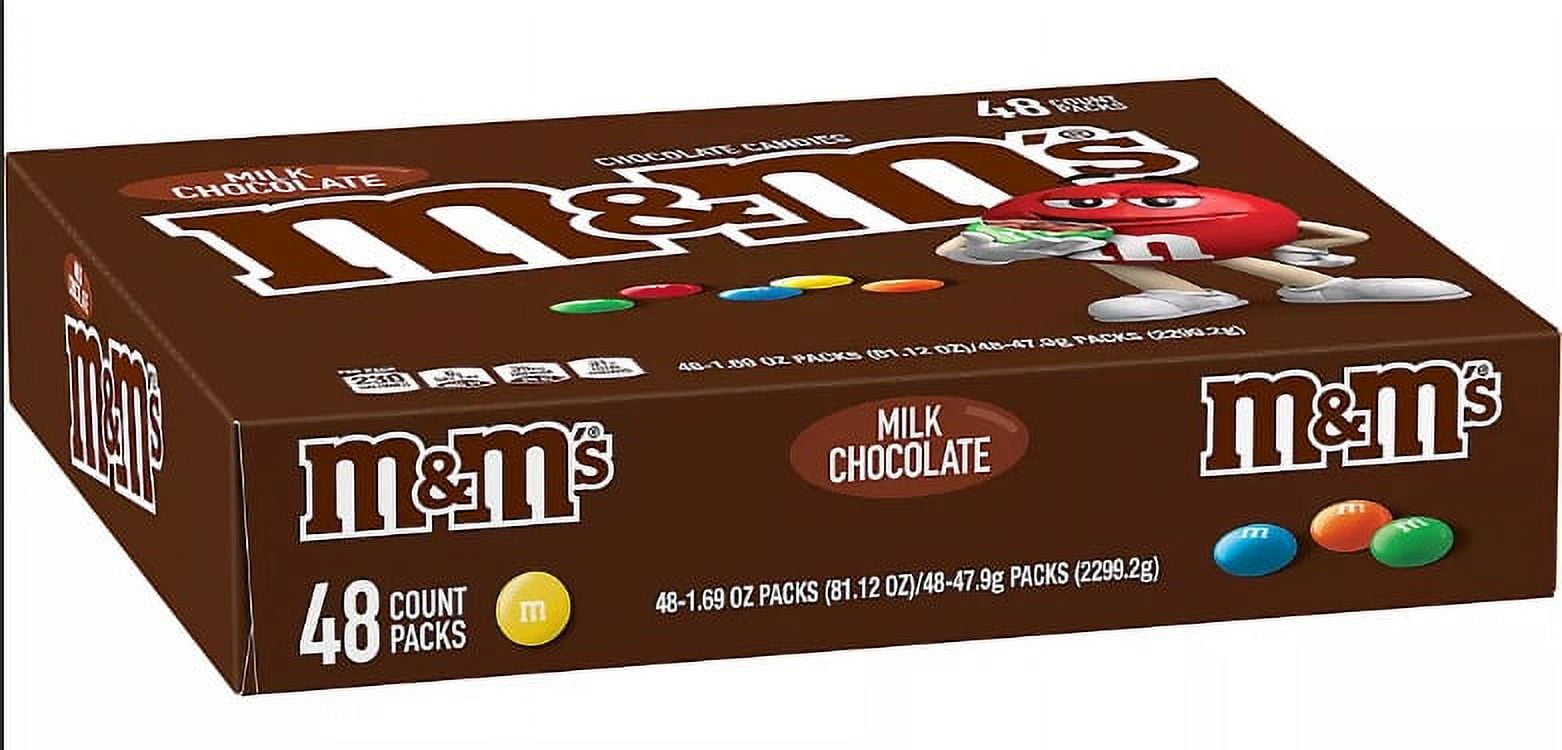 Milk Chocolate M&M’s, 48 pk.