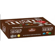 M&M'S Milk Chocolate Candy, Full Size Bulk Candy, 48 ct./1.69 oz.