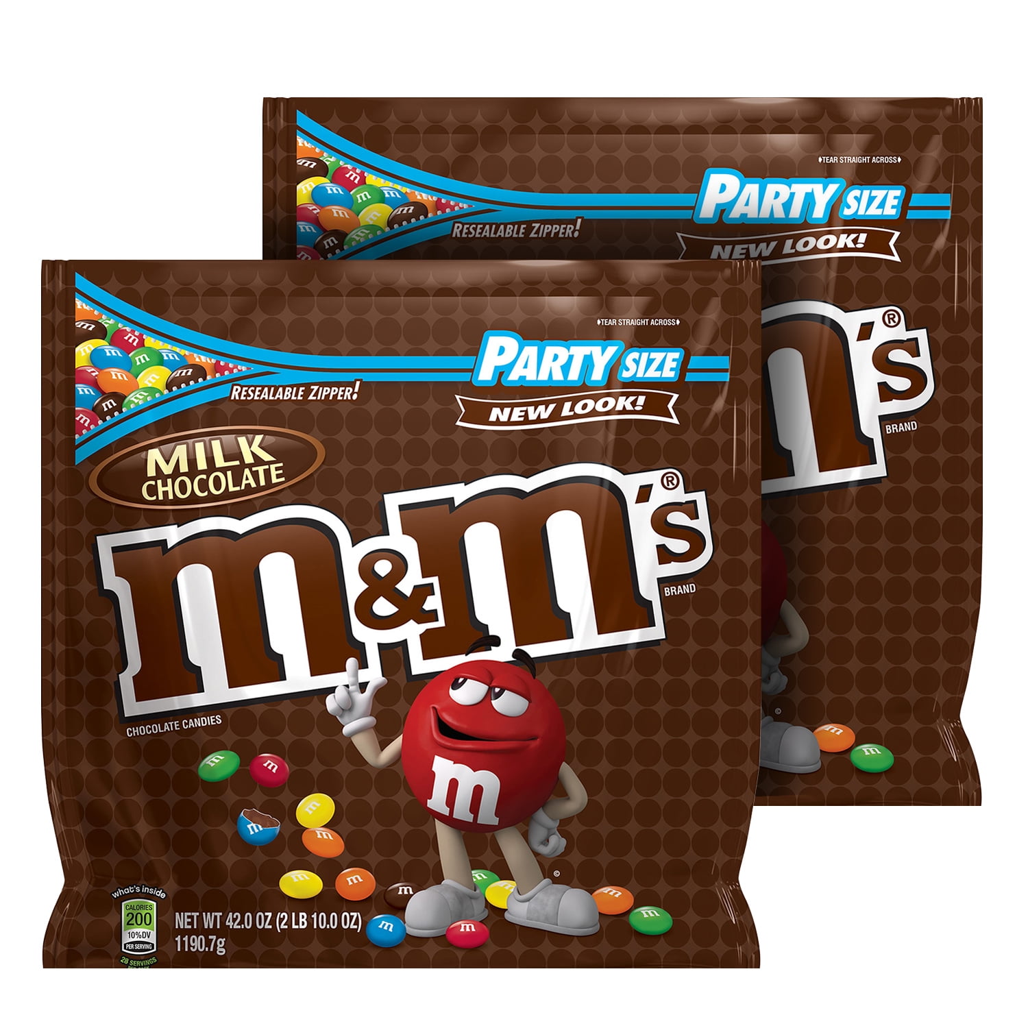 M&m's Milk Chocolate Party Share Bag 11 Pieces 148g