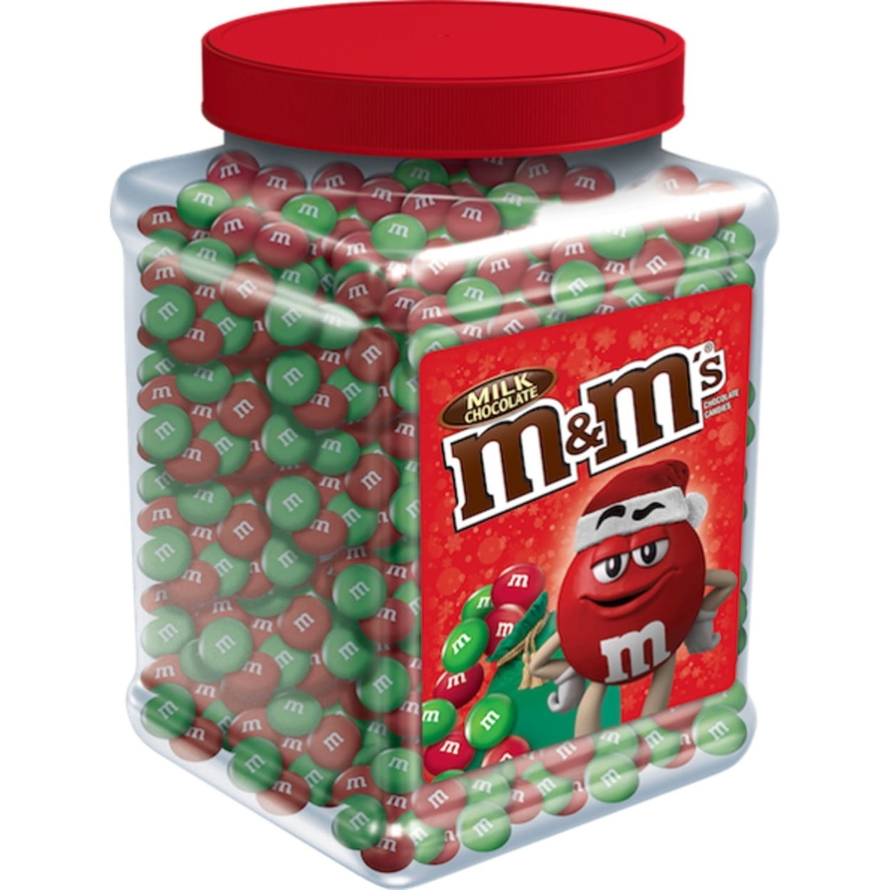  M&M'S Christmas Bulk Candy, 2 Pounds, Holiday Color & Designs  for Christmas Snacks & Treats, Candy Dish, and Holiday Parties : Everything  Else