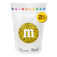 thumbnail image 1 of M&M'S World Yellow Milk Chocolate Candy 2lb Bag for Celebrations and Party Favors, 1 of 9