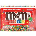 thumbnail image 1 of M&M'S Minis Peanut Butter Milk Chocolate Candy, Sharing Size (Pack of 10), 1 of 8