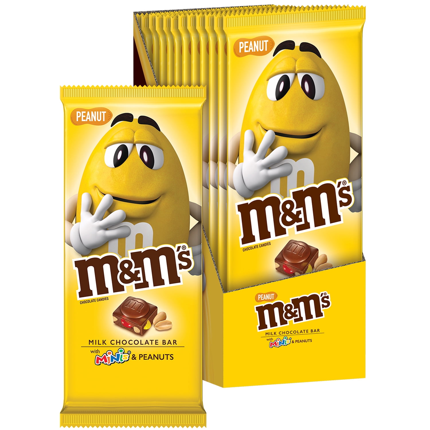 M&M's Minis Milk Chocolate Christmas Candy - 11 oz Bag 