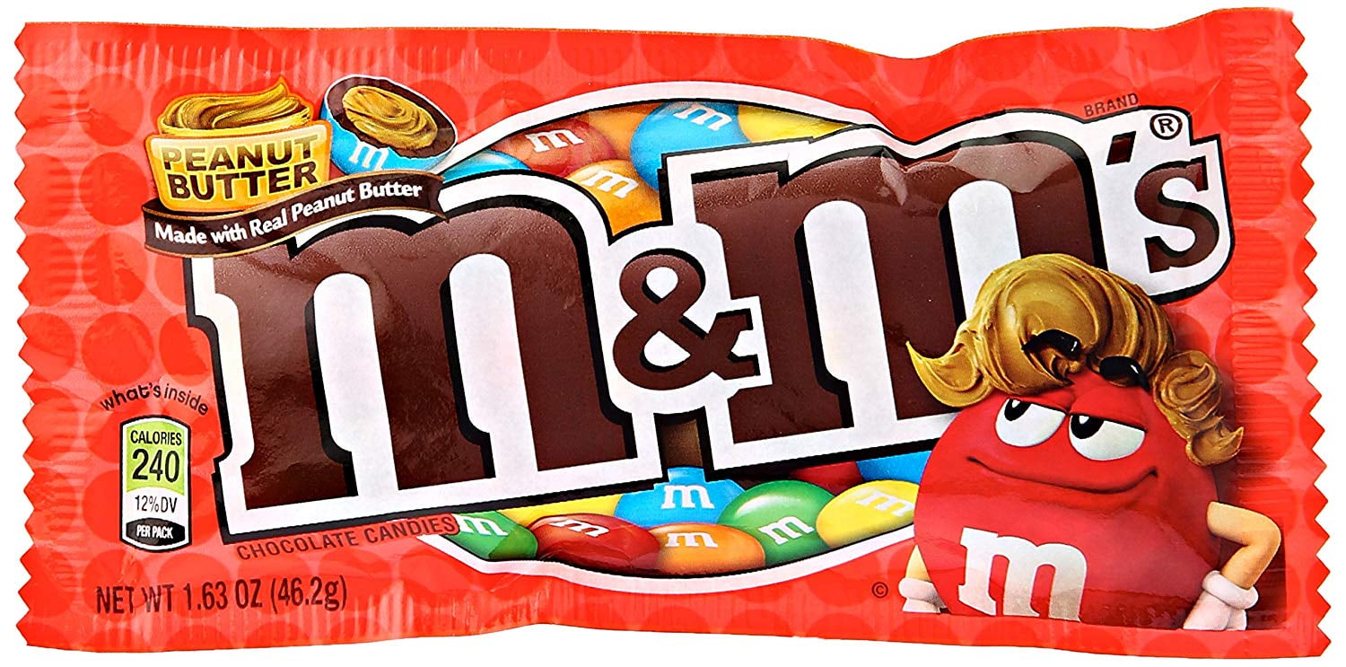 M&M'S Peanut Butter Chocolate Candy (Pack of 36)