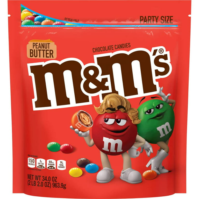 M&M's Peanut Butter Chocolate Candies Party Size