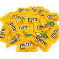 thumbnail image 1 of M&M'S Peanut Milk Chocolate Bundle 1 lb – Candy in Bulk Bag, Individually Wrapped Fun Size Packs (24 Pieces), 1 of 5