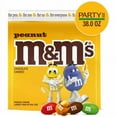 thumbnail image 1 of M&M'S Peanut Milk Chocolate Candy Party Size Bag 38 oz., 1 of 5