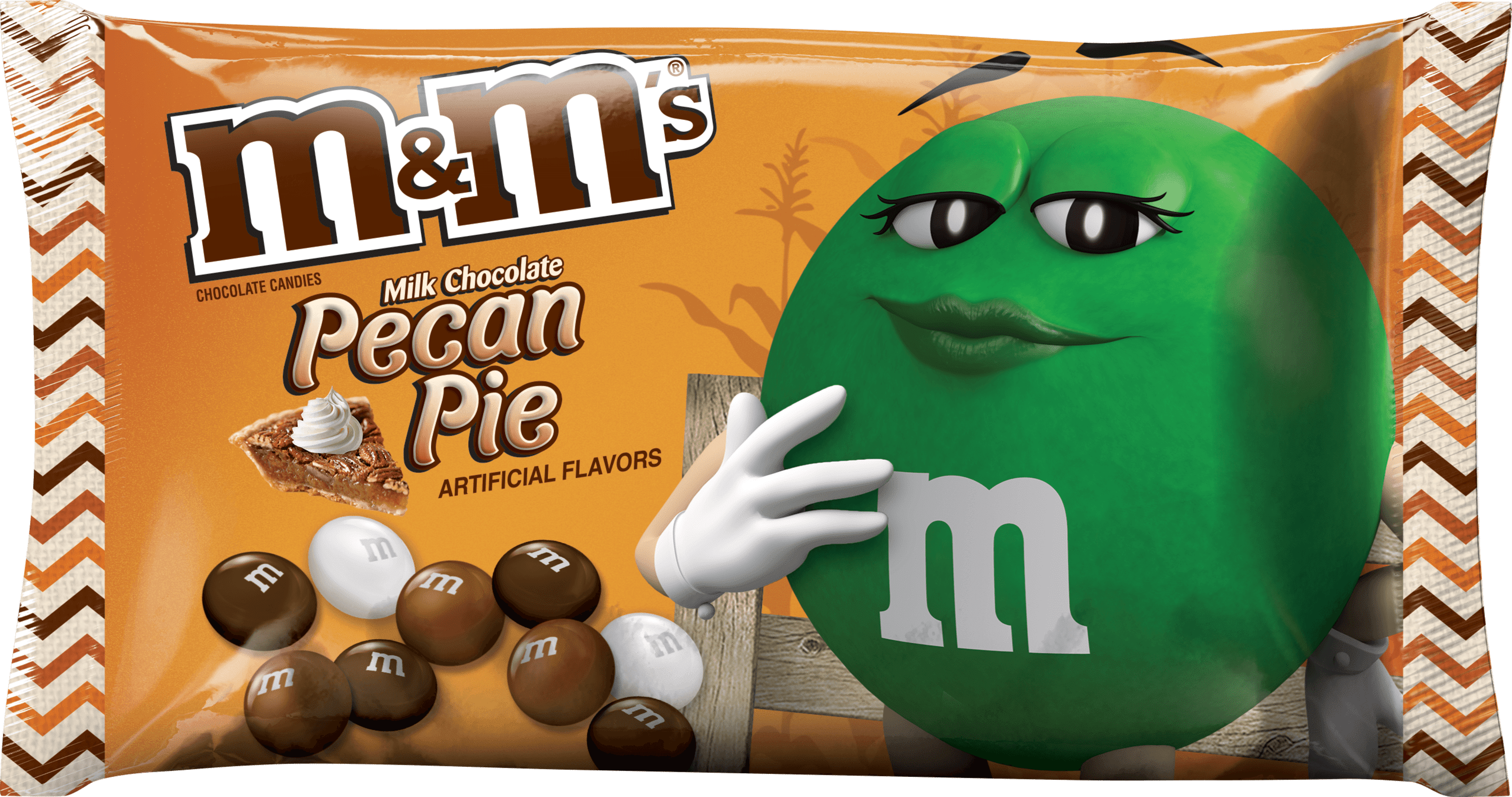 M&M'S Pecan Pie Fall Harvest Blend Chocolate Candy Bag, 9.9 oz 