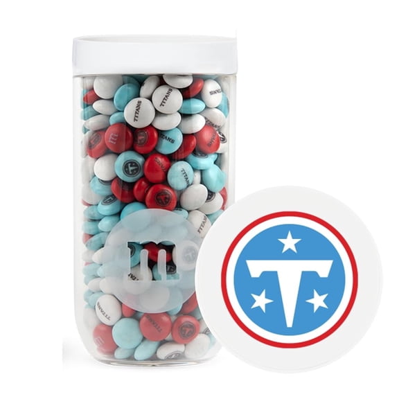 M&M'S Tennessee Titans NFL Chocolate Candy Gift Jar, 12.7oz