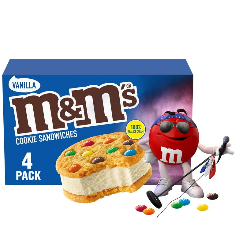 M & on sale m ice cream