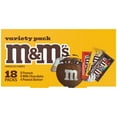 thumbnail image 1 of M&M'S Variety Pack Full Size Milk Chocolate Candy Bars - 30.58 oz- Pack of 2, 1 of 1