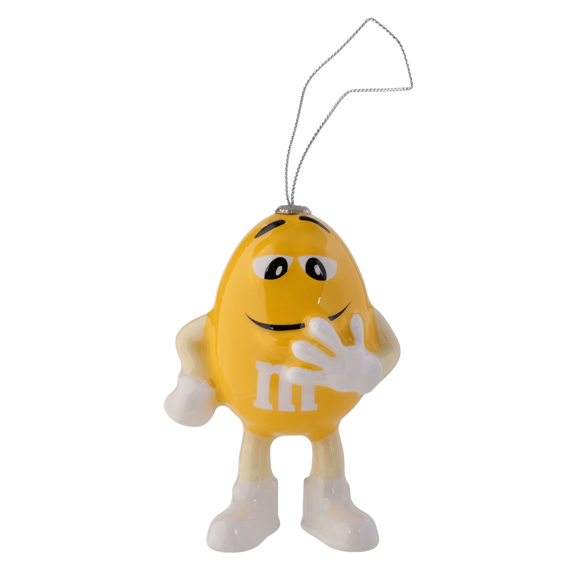 M&M’s Yellow M&M Character Hanging Christmas Ornament
