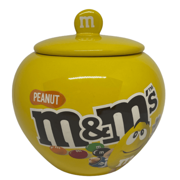 M&M'S Yellow Character Ceramic Candy Storage Jar