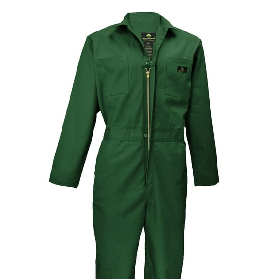 M&M SCRUBS Long Sleeve Coverall 861 ( Hunter, Medium )