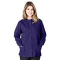 thumbnail image 1 of M&M SCRUBS Medical Scrub Jacket G102 (Purple, Medium), 1 of 7
