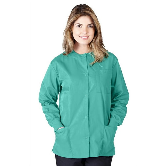 M&M SCRUBS Medical Scrub Jacket G102 (Surgical Green, XXX-Large)