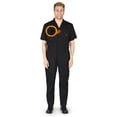 thumbnail image 1 of M&M SCRUBS Short Sleeve Coverall 399 ( Black, Medium ), 1 of 6