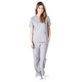 thumbnail image 1 of M&M SCRUBS Stretch Junior Mock Wrap Medical Scrub set 8118 9120, 1 of 3
