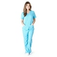 thumbnail image 1 of M&M SCRUBS Ultra Soft Stretch Junior fit scrub set 8117 9120, 1 of 1
