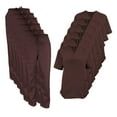 thumbnail image 1 of M&M SCRUBS Women Scrub Set V-Neck Medical Scrub Tops and Drawstring Pants - Pack of 6 Set (Chocolate, XX-Small), 1 of 7
