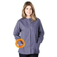 thumbnail image 1 of M&M SCRUBS Women's Scrub Jacket Warm Up Lightweight Medical Scrub Jacket - Pack of 12 Set (Charcoal, 4X-Large), 1 of 6