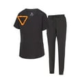 thumbnail image 1 of M&M SCRUBS Womens' Cool 4-Way Stretch Jogger Scrub Set (Black, Small), 1 of 7