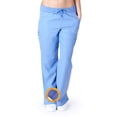 thumbnail image 1 of M&M SCRUBS - Womens Junior Fit Flare Cargo Scrub Pant 9120 2XL ( CEIL ), 1 of 2