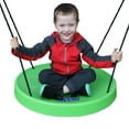 thumbnail image 1 of M&M Sales Enterprises Inc Air Riderz Saucer Swing - Green, 1 of 5