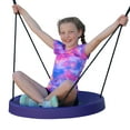 thumbnail image 1 of M&M Sales Enterprises Inc Air Riderz Saucer Swing - Purple, 1 of 5