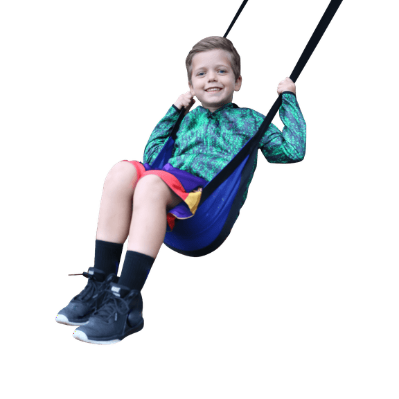 M&M Sales Enterprises Inc Free Spirit Travel Swing Blue