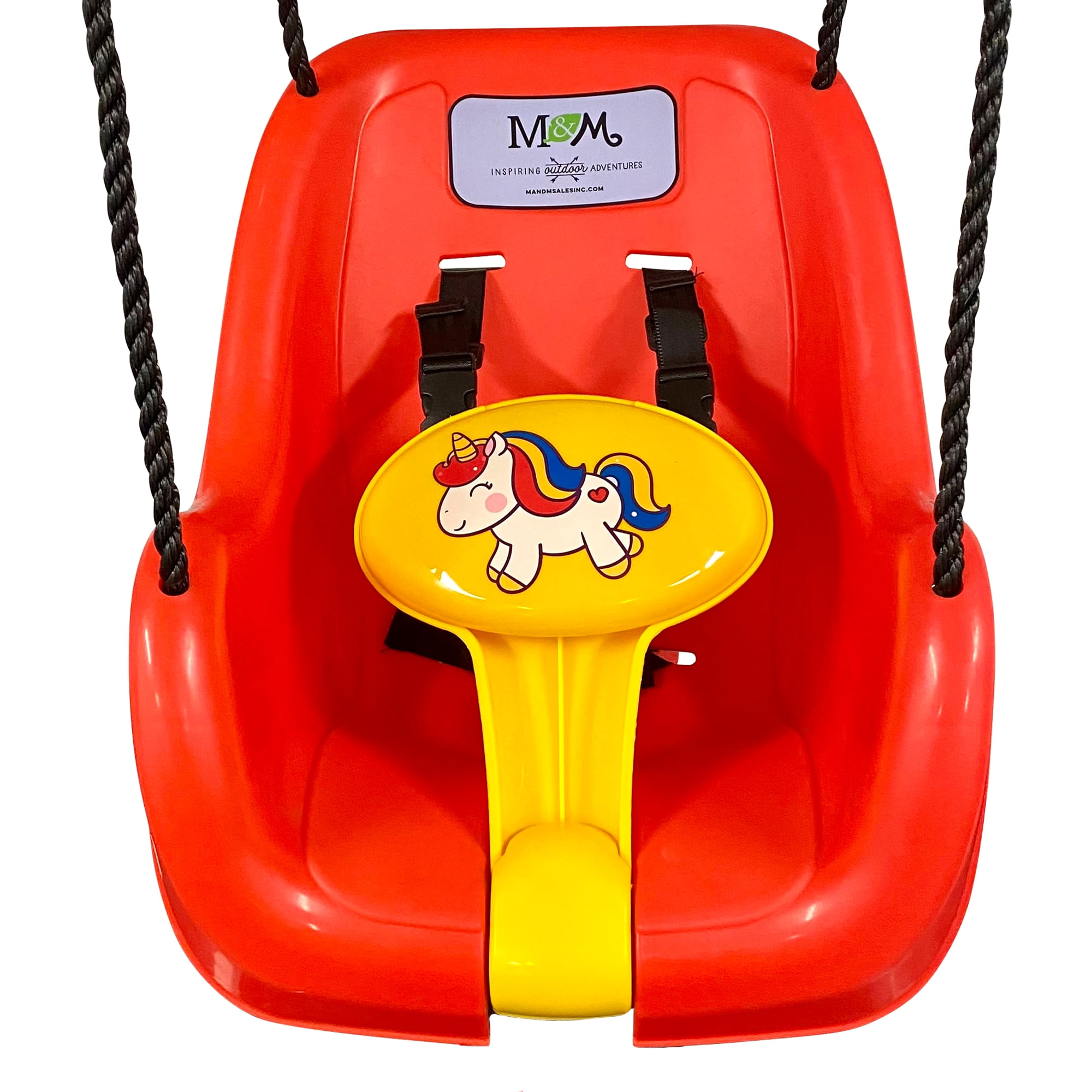 M&M Sales Enterprises Inc Unicorn Toddler Swing