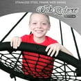 thumbnail image 1 of M & M Sales Enterprises Web Riderz Elite Adjustable Hanging Outdoor Rope Swing, 1 of 5